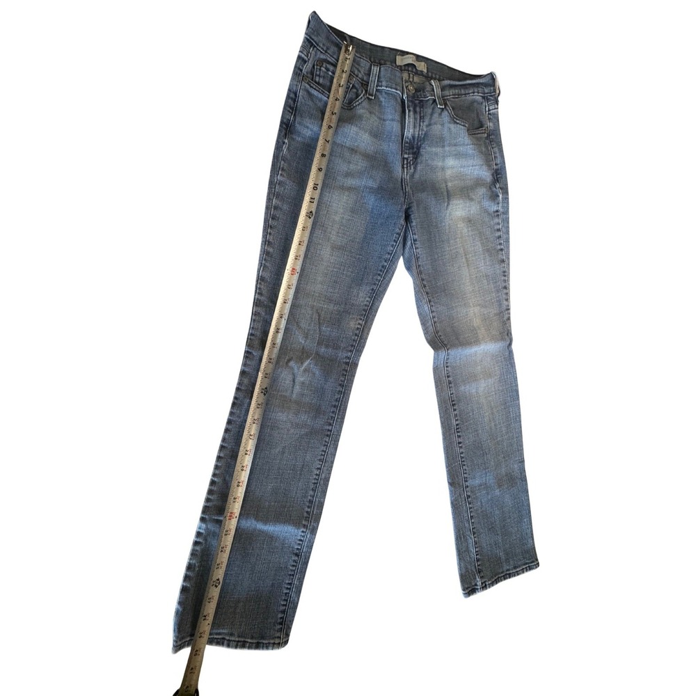Levi's 505 Straight Leg Women's Jeans Size 10M Blue Denim Mom Jeans Mommi - Picture 5 of 8